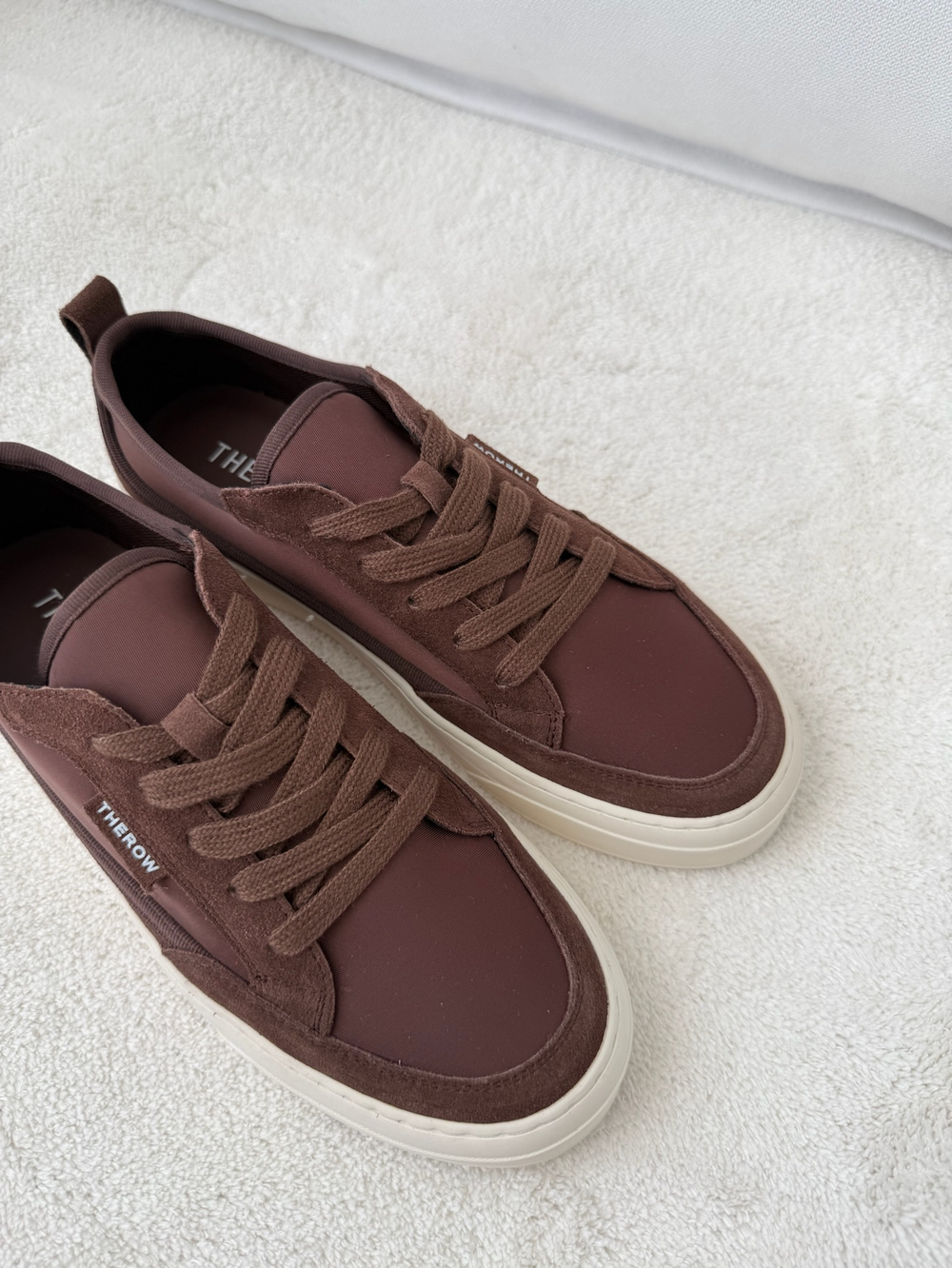 Кеды из натуральной замши