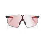 Спортивные очки 100% HYPERCRAFT SQ Gloss Light Grey - Rose Gold Mirror Photochromic Lens