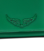 Кожаная сумка-мессенджер Zadig&Voltaire - зеленый(LWBA00001)