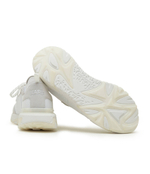 Кожаные кроссовки blaze monogram kc knit mix Karl Lagerfeld - белый(KL52440)