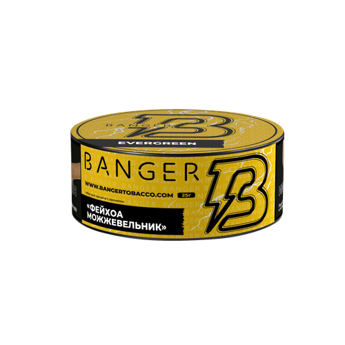 М. Табак для кальяна Banger Evergreen (Фейхоа, можжевельник), 25г.
