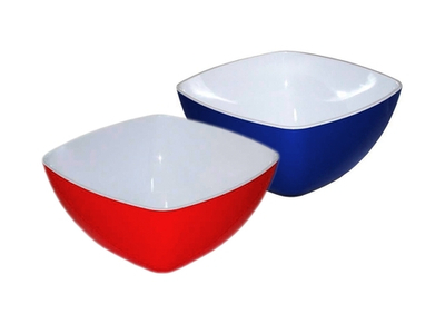 Салатник двухцветн «RioRita» 140*140мм 02014