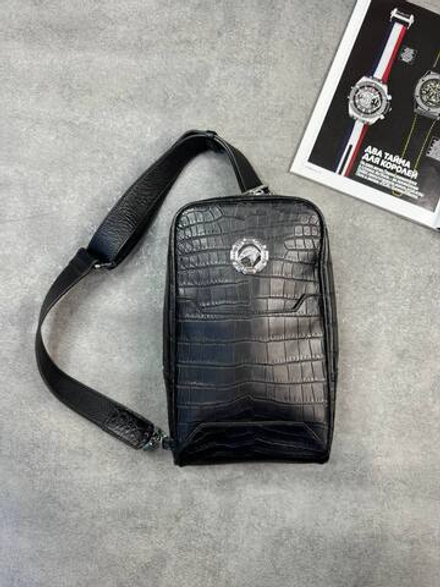 Сумка-слинг Stefano Ricci кожа крокодила