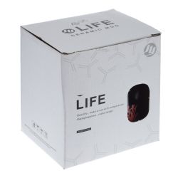 GAEM Кружка с крышкой и ложкой, 300 мл, L11 W9 H12 см, 4в.