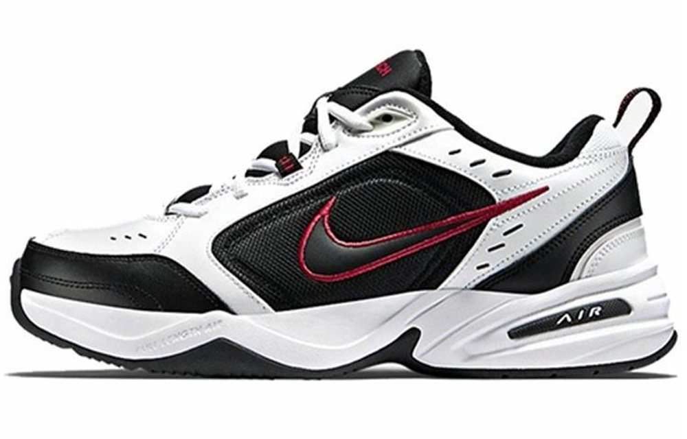 Кроссовки Nike Air Monarch 4 White Black-Varsity Red