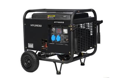 Бензиновый генератор (5.5 кВт) HYUNDAI HY 7000SE