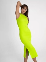 Платье лапша длинное без рукавов