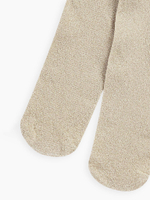 Колготки с блестками для девочки Next D77-822, Кремовый