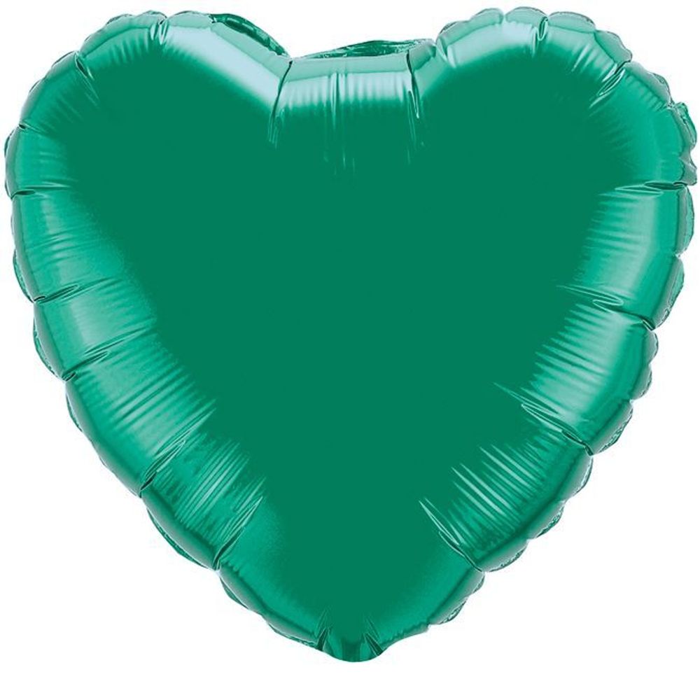 Сердце 18&quot; Зеленый / Green Fm