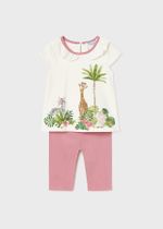 футболка с леггинсами