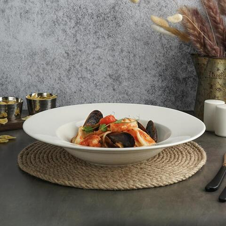 Тарелка глубокая 600 мл d 30 см h5,7 см   Noble [1]