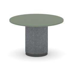 Felto Стол переговорный круглый D=1200 PR.C.SPRG-005.D Кобо/Металл Антрацит/Морская Галька 1200*1200