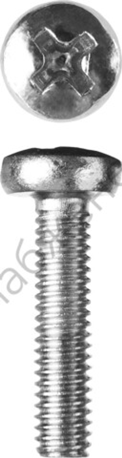 ЗУБР DIN 7985 M4 x 16 мм, кл. пр. 4.8, винт с полусферической головкой, цинк, 5 кг (303150-04-016)