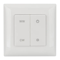 Панель SMART-P48-MIX-P-SUF (3V, 1 зона, Knob, 2.4G) (Arlight, Пластик) 028302