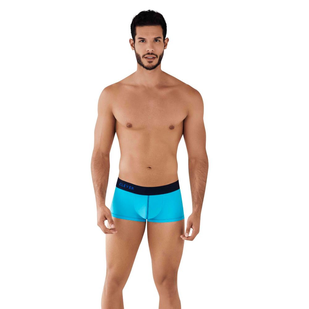 Мужские трусы боксеры бирюзовые Clever TECHNIQUES LATIN BOXER 079707