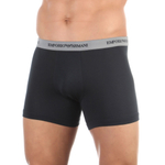 Набор из 2 трусов-боксеров Emporio Armani - черных и серых (Размер: XL) (Цвет: разноцветный)