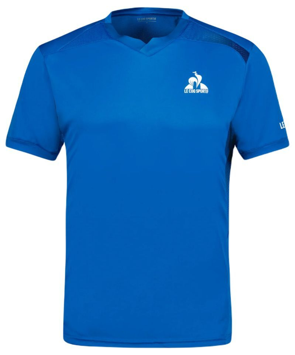 Теннисная футболка Le Coq Sportif Training T-Shirt Short Sleeve 24 - lapis blue