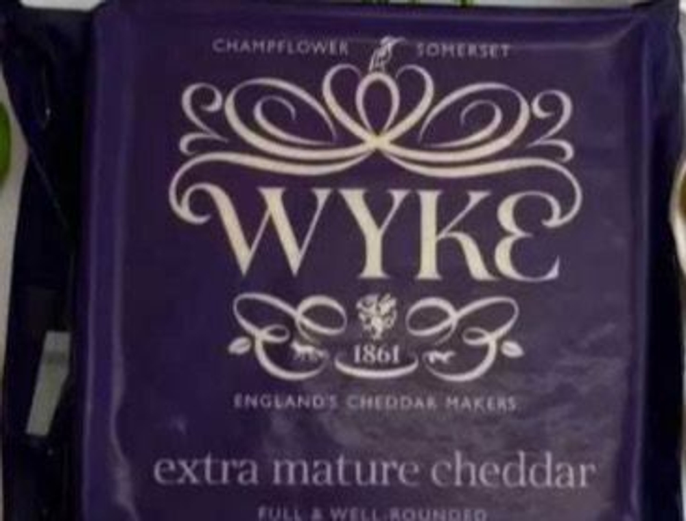 Чеддер WYKE EXTRA MATURE, фиолетовый, 200 гр
