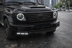 Карбоновая губа переднего бампера со светом для Mercedes-Benz G-Class W465 G63 G500 2025+ гелик гелентваген