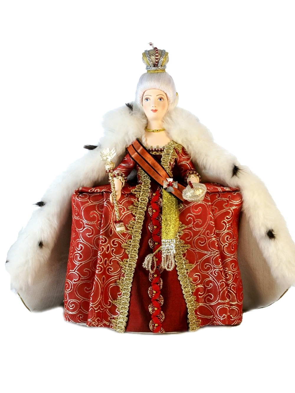Кукла коллекционная Императрица Екатерина Алексеевна II Великая