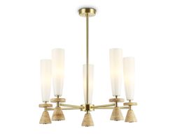 Ambrella Люстра на штанге с травертином Ceramo Modern LH75371