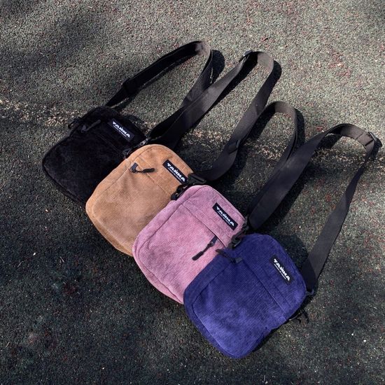 Сумка ТАЙНА через плечо вельвет плюш черный