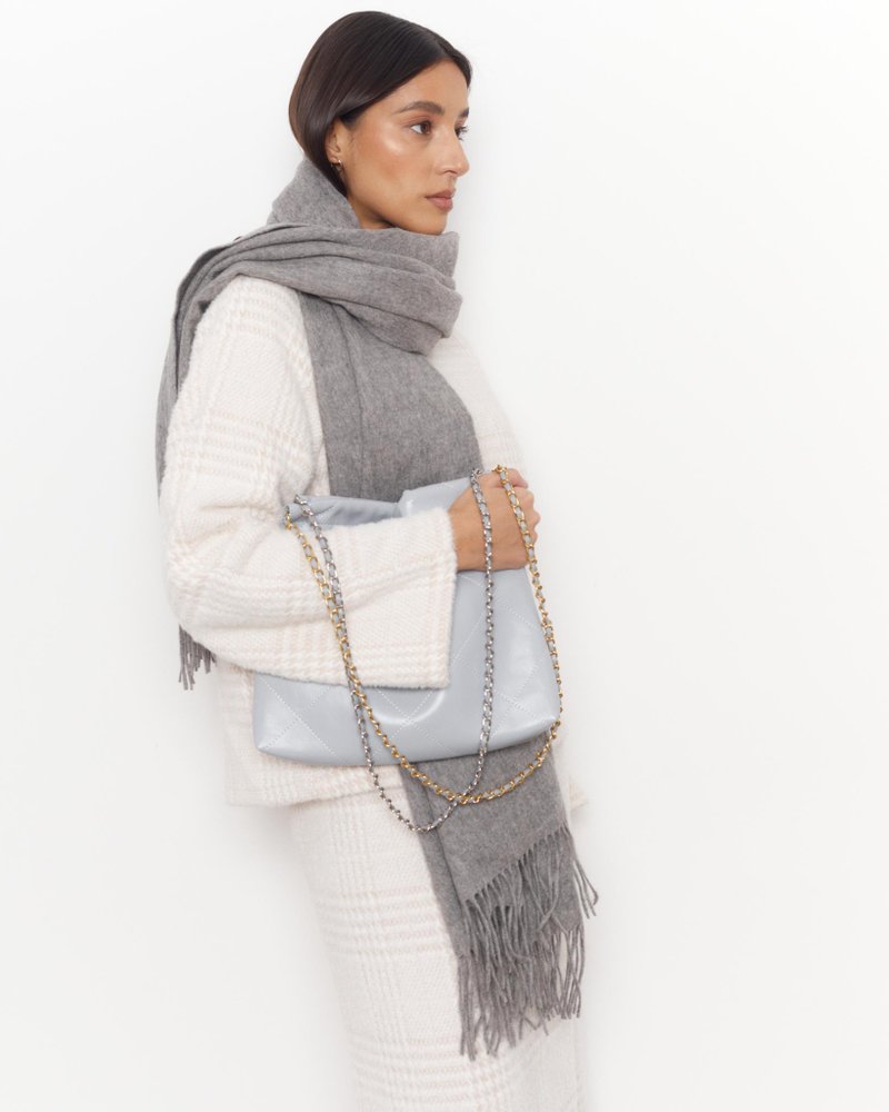 STELLA MINI серая - складка кожи 44