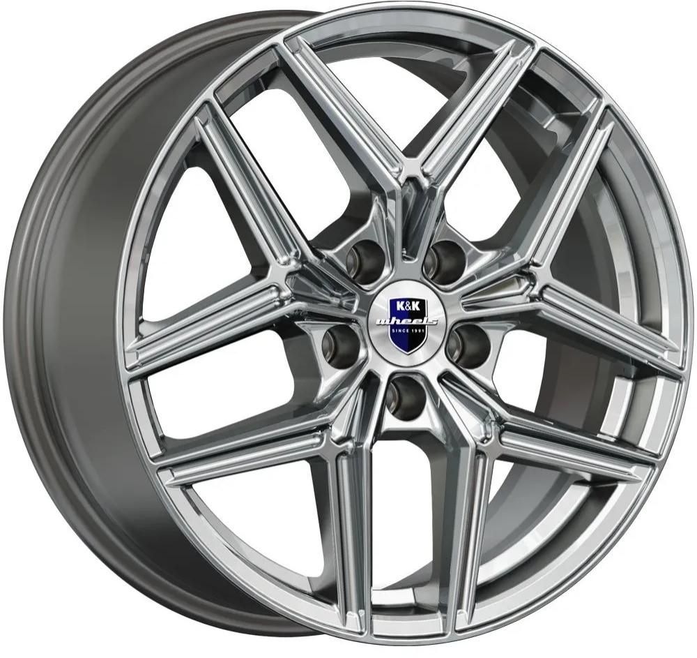 K&amp;K Юнион 7x17 5x114.3 ET 45 Dia 60.1 (дарк платинум)