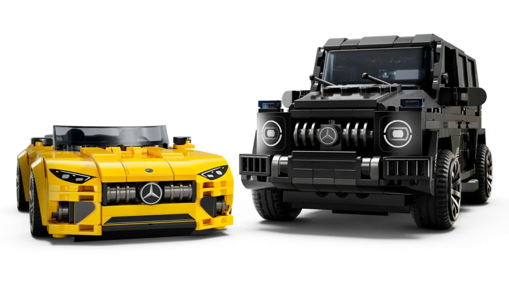 Конструктор LEGO Speed Champions 76924 Mercedes-AMG G 63 и Mercedes-AMG SL 63