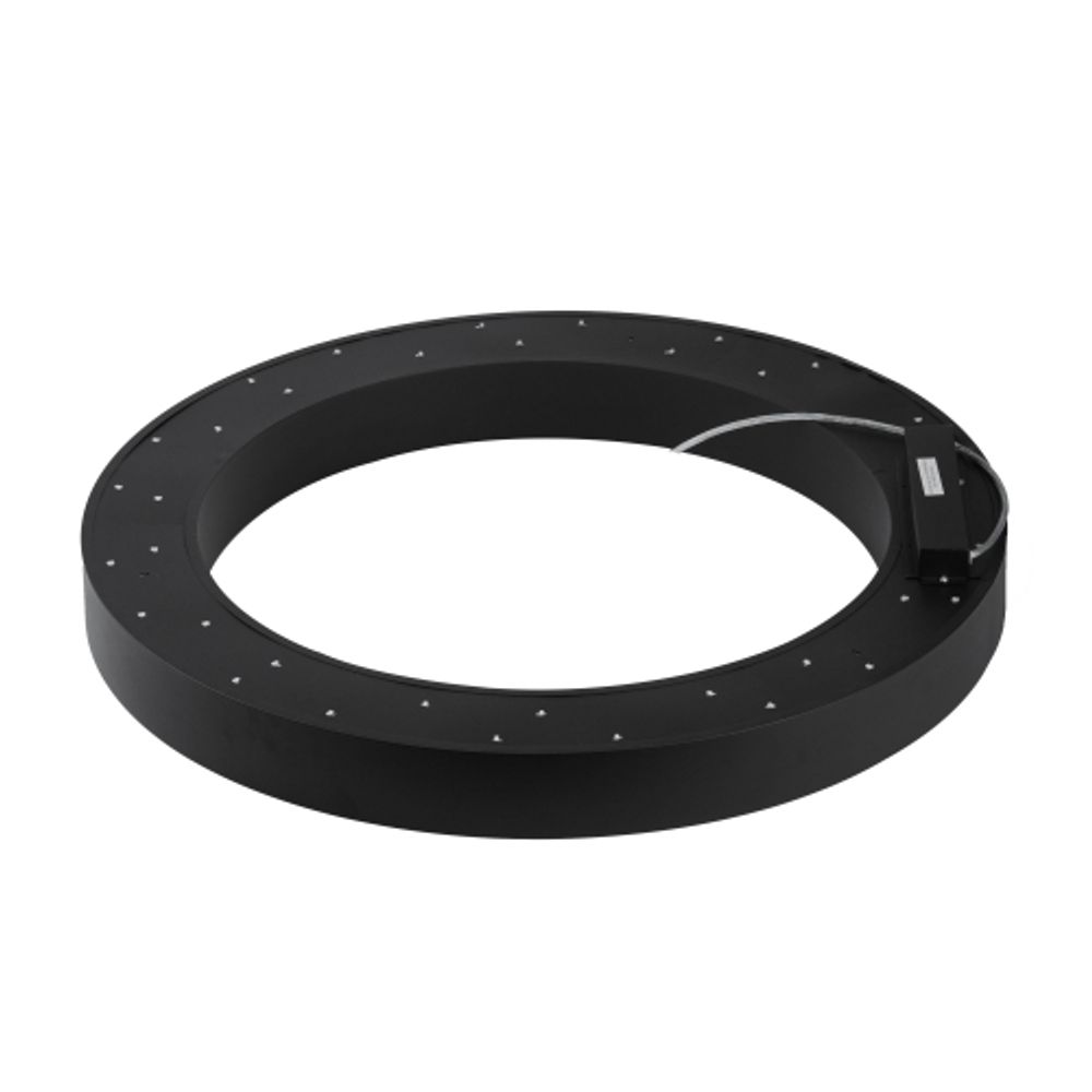 Светильник LED ЭРА Geometria SPO-134-B-40K-056 Ring 56Вт 4000К 4200Лм IP40 800*800*80 черный подвесной | Декоративные светильники Geometria