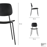 Стул Bergenson Bjorn Tilla, черный