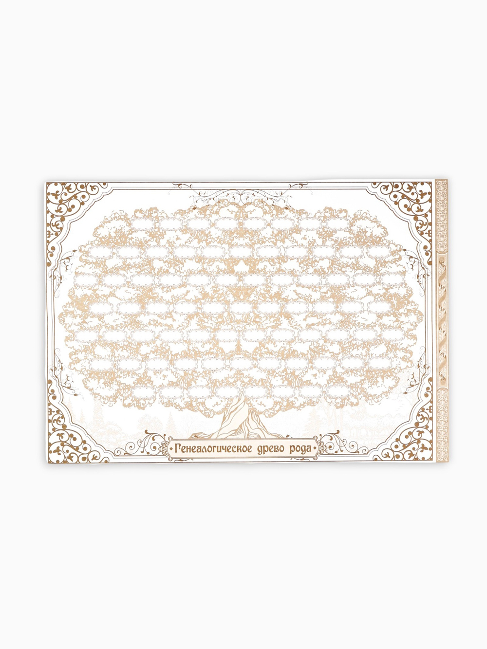 Родословная книга «Семейная летопись», перо, 50 листов, 22х31 см
