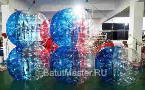 Бизнес-набор: Бамперболы, диаметр 1,5 м, ТПУ (8 шт), насос (1 шт)