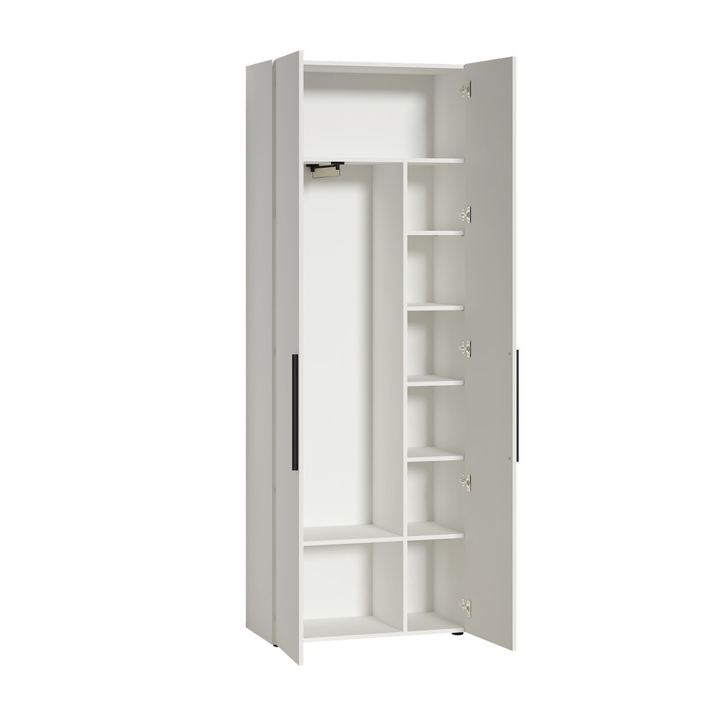 Шкаф для одежды Эйр 13.340, Белый шагрень