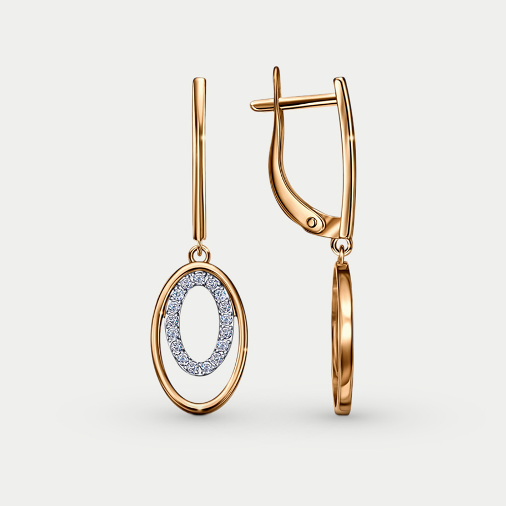 Серьги золотые