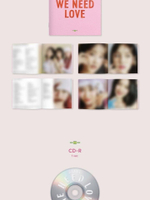 Альбом STAYC - WE NEED LOVE 3rd Single Album DIGIPACK Version (Limited Edition)