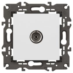 Розетка ЭРА Elegance 14-3101-01 TV одиночная IP20 белый | Эра Elegance