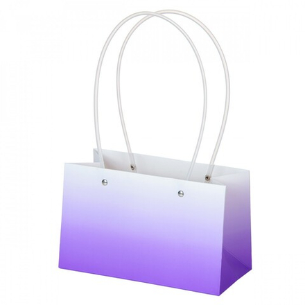 Пакет 22*10,5*13,5см ГРАДИЕНТ ФИОЛЕТОВЫЙ