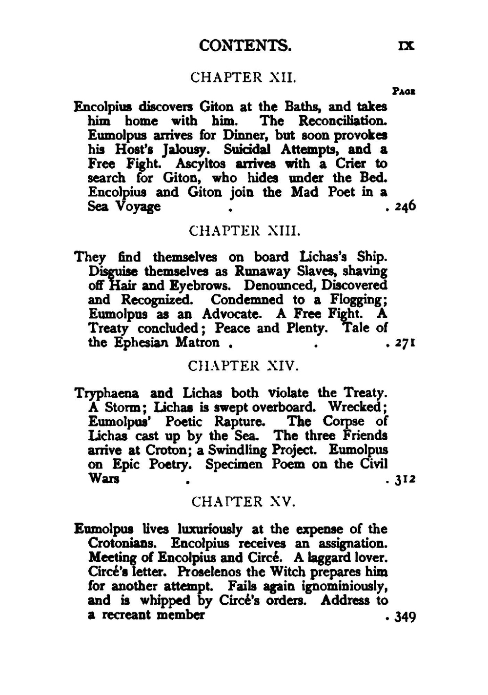 The Satyricon | Petronius Arbiter