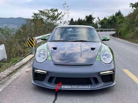 Передний бампер в стиле 991.2 GT3 для PORSCHE 911 997.1 2004–2010 Порше