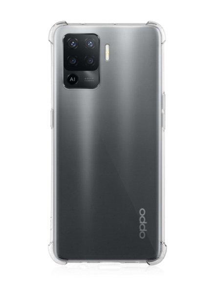 Чехол ROSCO для OPPO Reno5 Lite оптом (арт. OPPO-R5L-HARD-TPU-TRANSPARENT)