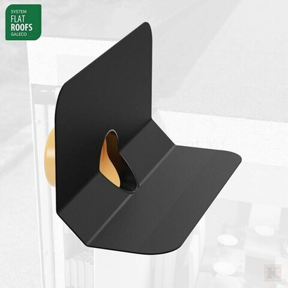 SitaEasy Go Парапетная воронка с галтелью DN 100 битумный фартук