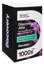 Микроскоп Levenhuk Discovery Atto Polar с книгой Невидимый мир