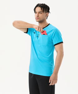 Футболка судейская Referee tee, голубой