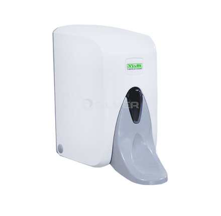 Диспенсер для жидкого мыла Vialli 500 мл /s5 (белый,черный)