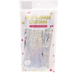 Занавес фольгированный «Дождь» ш1м, в2м (галограмма), серебро