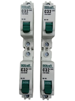 Автоматический выключатель 1-пол. 32А тип C 4,5кА серия ВА-101 DEKraft (4шт)