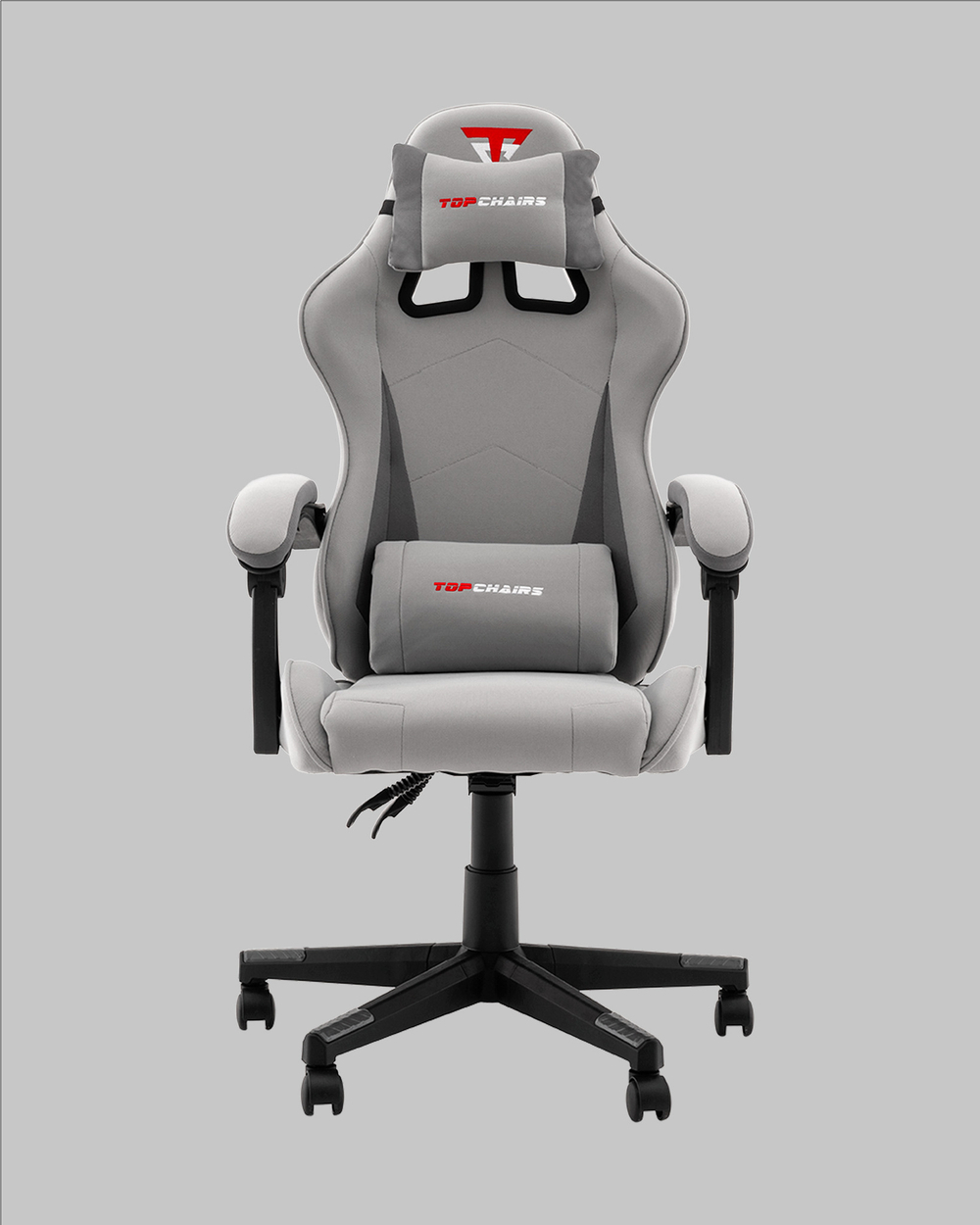 Кресло спортивное TopChairs Phantom серый