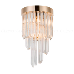 Бра Cloyd EVOLUTE-C W3 / выс. 52 см - золото (арт.20418)