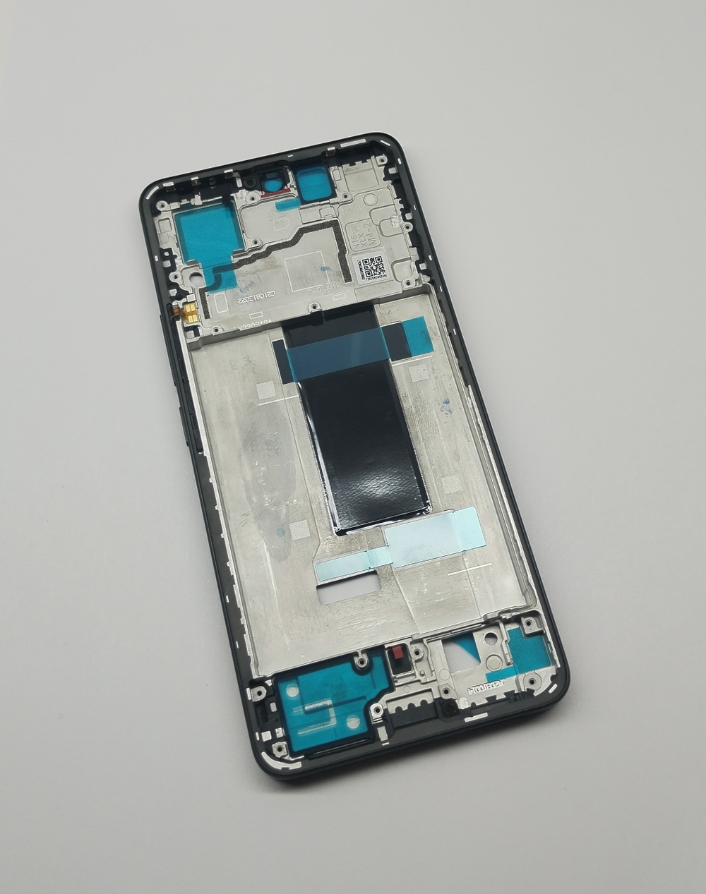 Poco X6 5G (23122PCD1G) - рамка дисплея + шлейф кнопок + кнопки + Проклейка дисплея (ORIG)